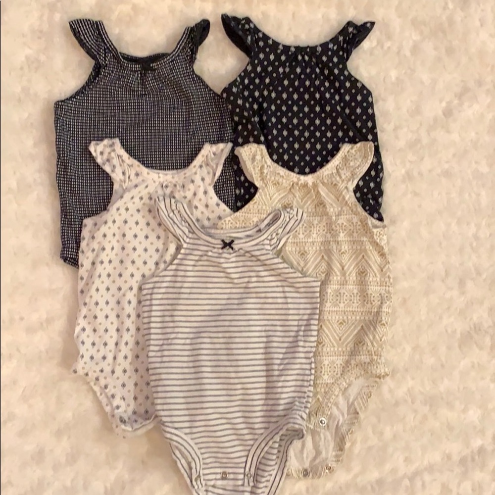 5 Carter’s Tank Top Onesies